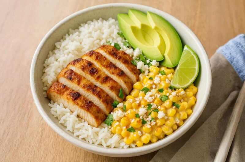 Delicious Street Corn Chicken Rice Bowls: Your New Weeknight Favorite