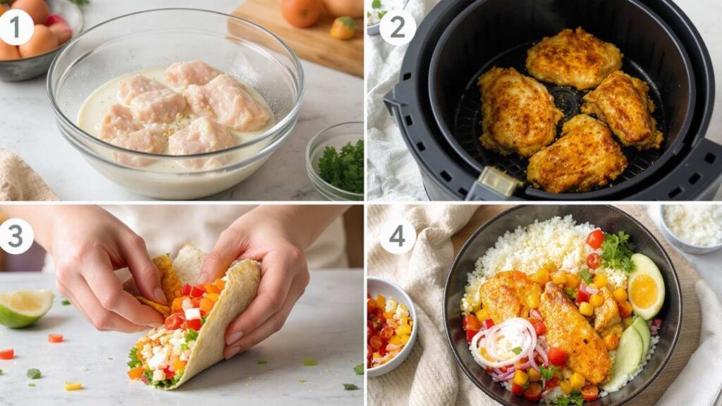 greek chicken recipe instructions step by step process
