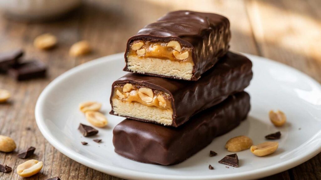 healthy snickers bars