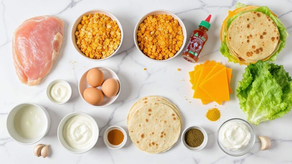 chicken recipes, air fryer recipes, wrap recipes, quick dinner ideas, easy lunch, crispy chicken, folded wrap, family friendly meals, weeknight dinners, comfort food (2)